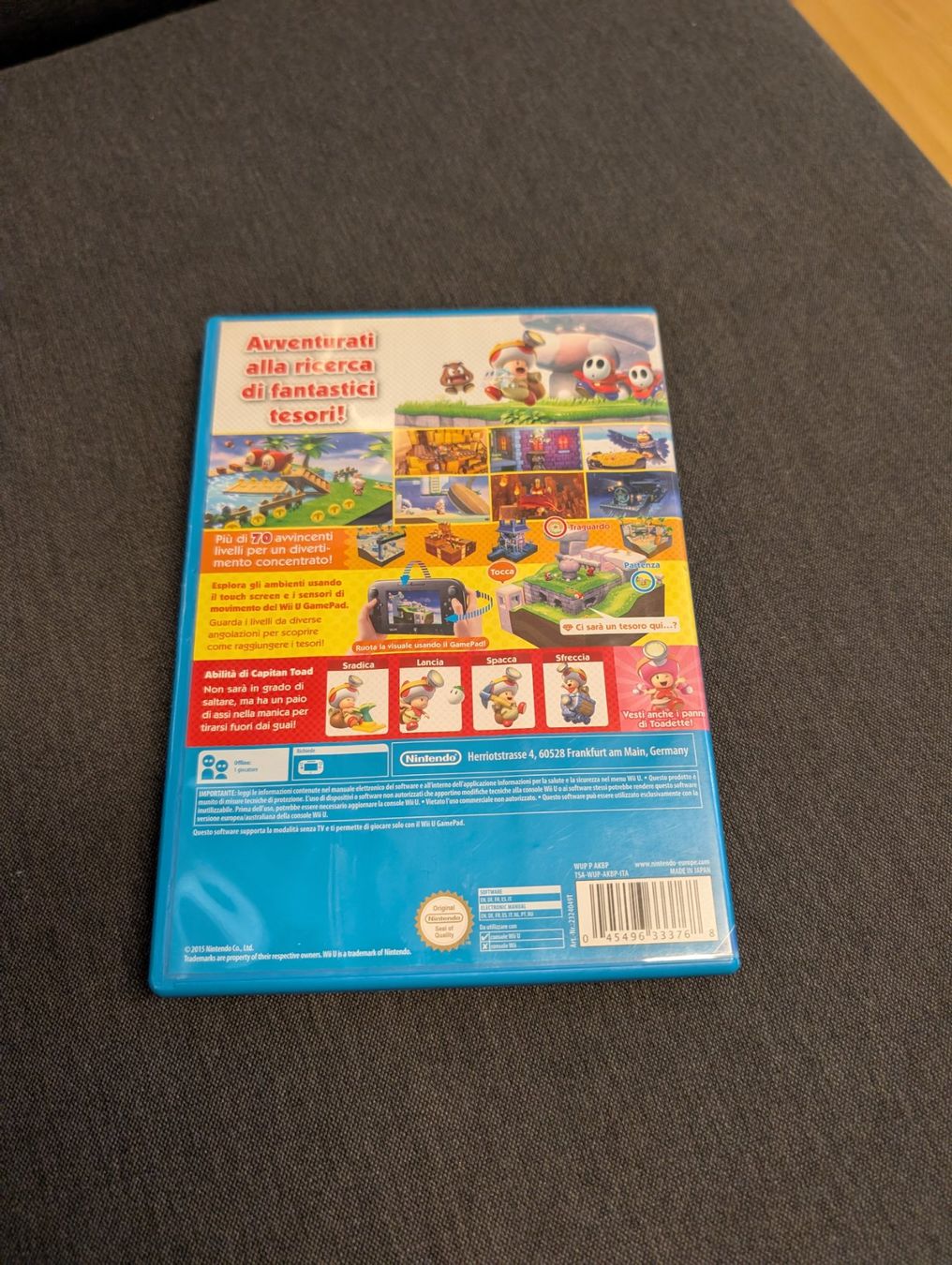 Giochi: Captain toad treasure tracker Nintendo Wii u – Usato da Giubiasco venduto da Ticinerd 1
