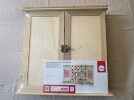 Rayher Holz Sammelschränkchen 24 Schubladen originalverpackt