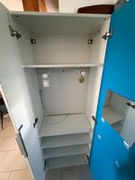 Armoire enfant blanc et bleu Ikea .