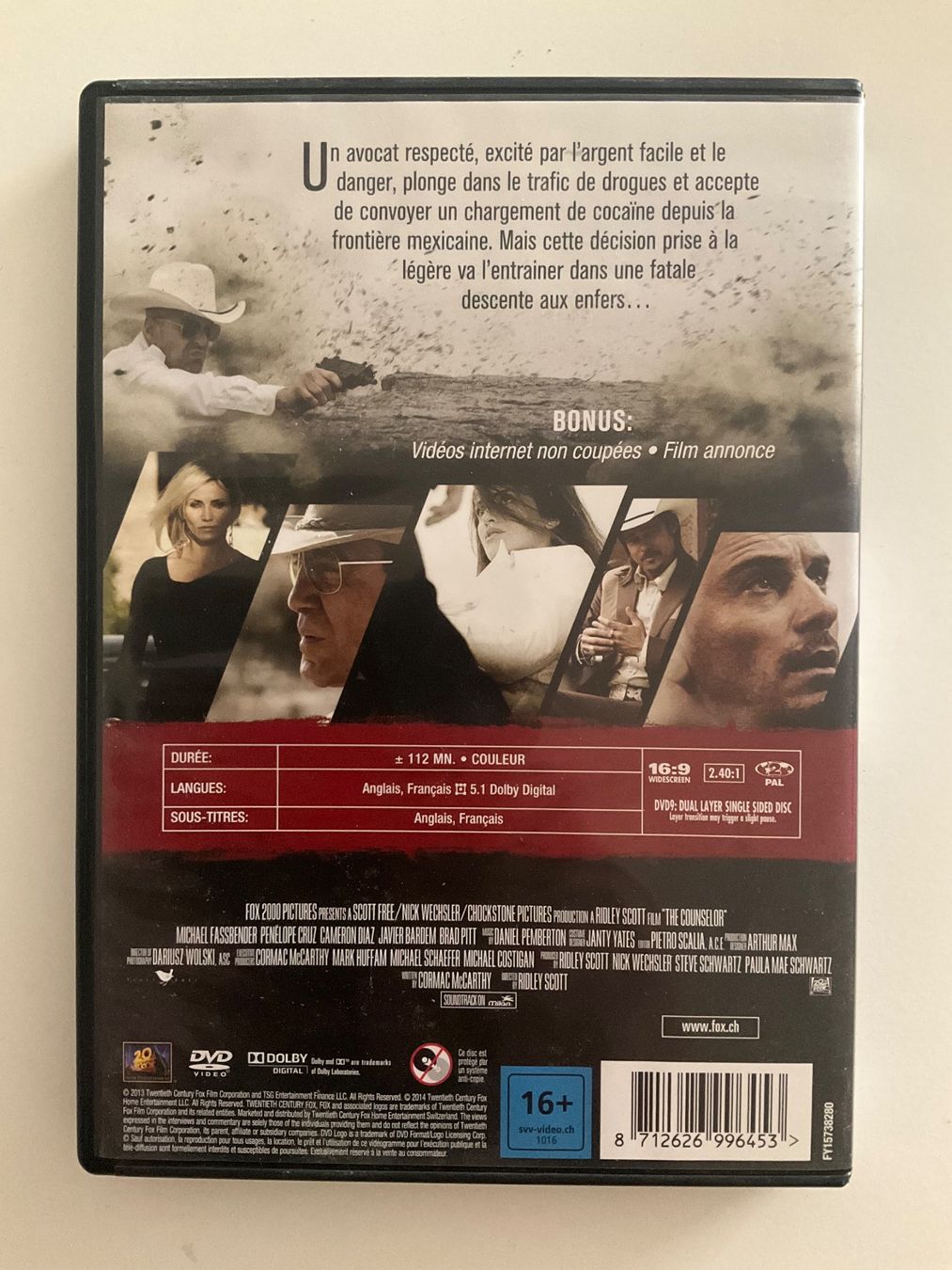 Tutti i DVDs: DVD Cartel de Ridley Scott – Usato da Veyrier venduto da Deniro2 1