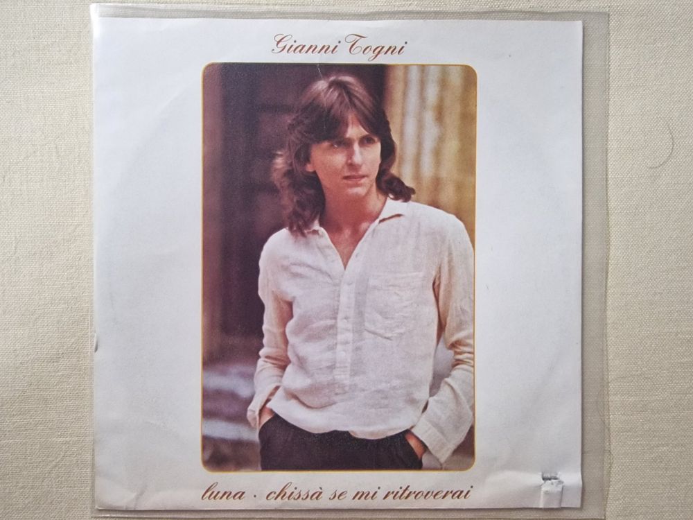 Gianni Togni Single Luna / Chissà Se Mi Ritroverai Kaufen auf Ricardo