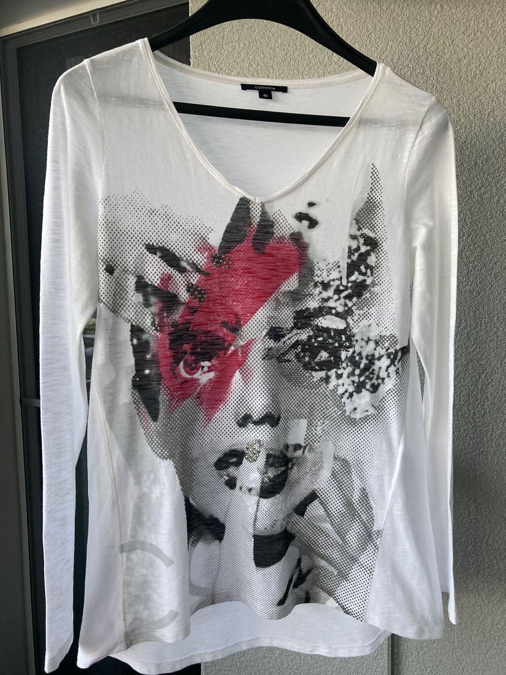 Comma : Comma Shirt, Grösse 40, Langarm, Top Zustand – Neu (gemäss Beschreibung) aus rheineck von norwegianwood52