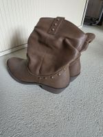 Neue braune Damenstiefel, Grösse 39.5