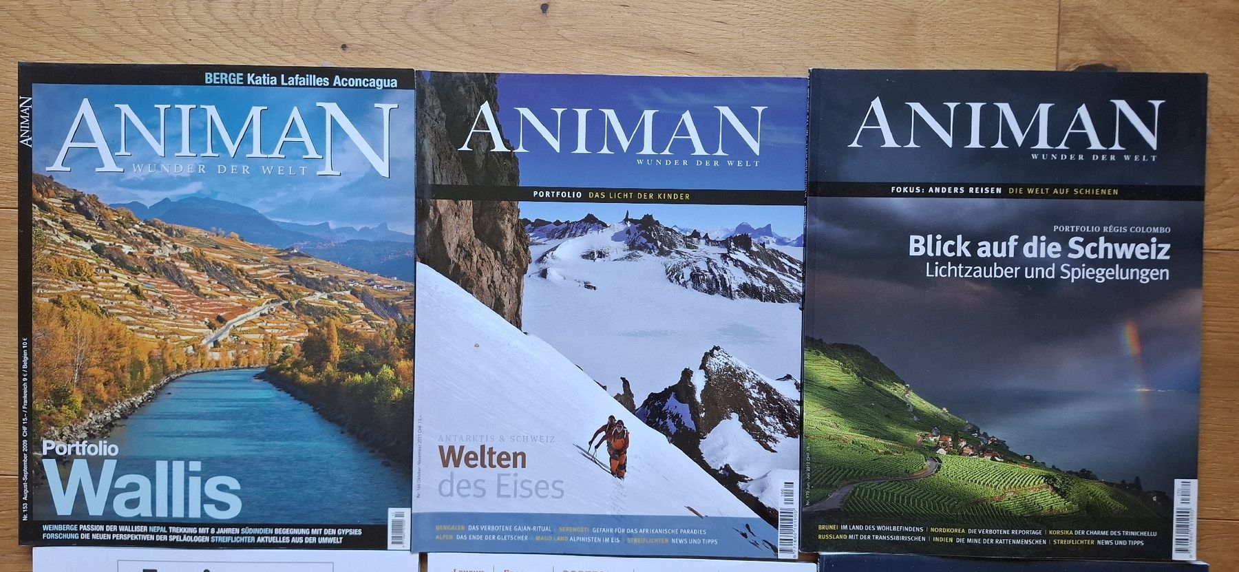 Riviste & Magazine: 7 Animan zur Schweiz, Schweizer Landschaften – Usato da Mellingen venduto da lathei 1