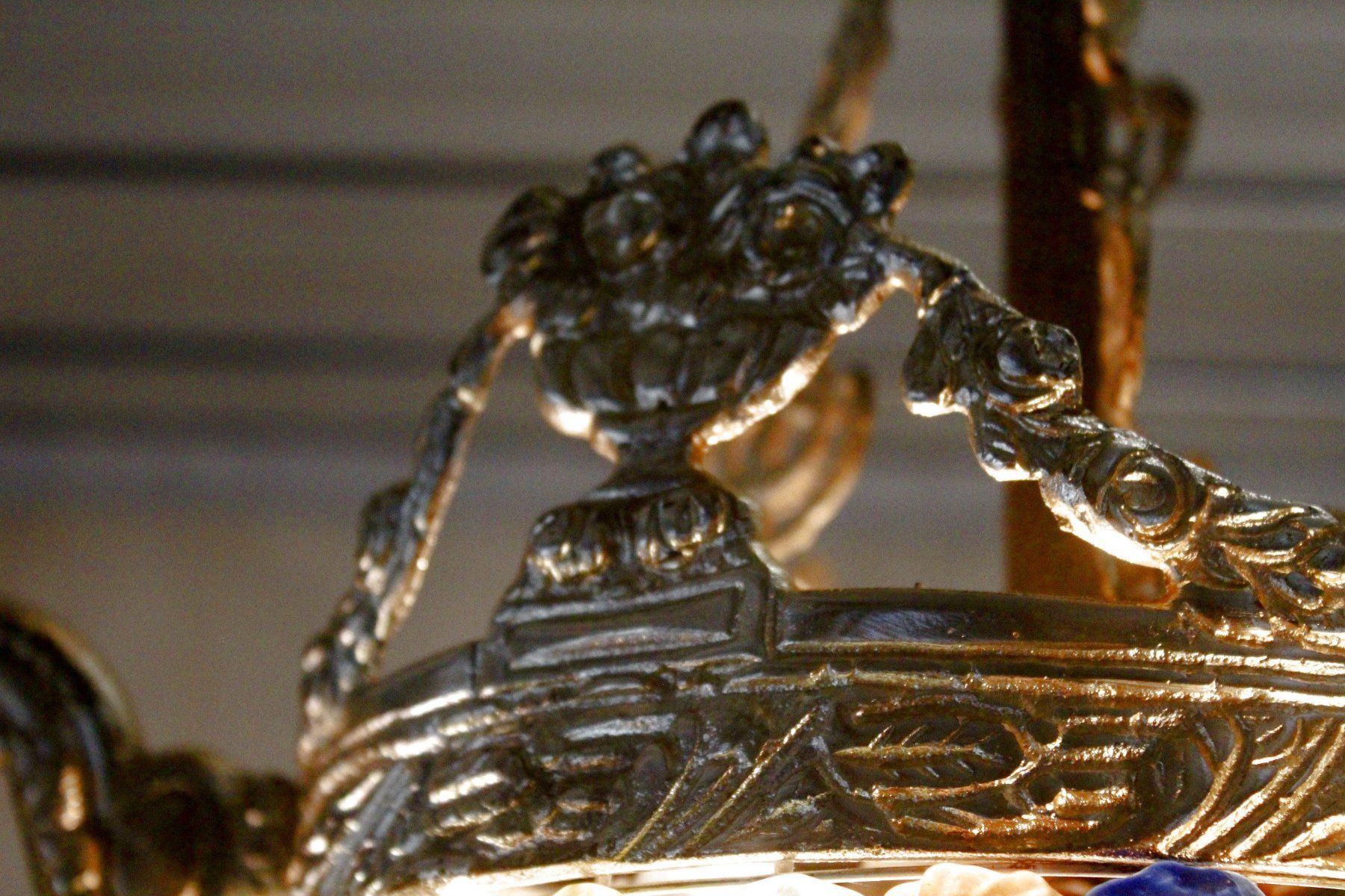 Lampadari & plafoniere: Traumhafter, spanischer Jugendstil - LEUCHTER mit MURANOGLAS – Usato da Bern venduto da kultiges 7