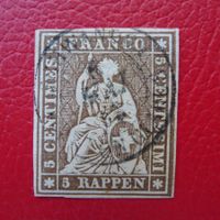 22G (22B4) von SCHWANDEN (GL), breitrandig +signiert
