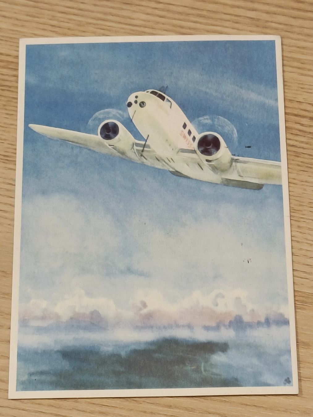 Cartoline postali: Litho PK / Pro Aero - Gelaufen 1940 – Usato da Brugg AG venduto da Ente015