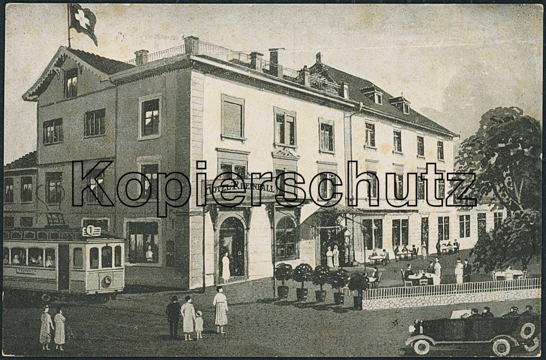 Cartoline postali: SH Neuhausen - Tram SchSt - Auto – Nuovo (secondo la descrizione) da Schindellegi venduto da masutka7