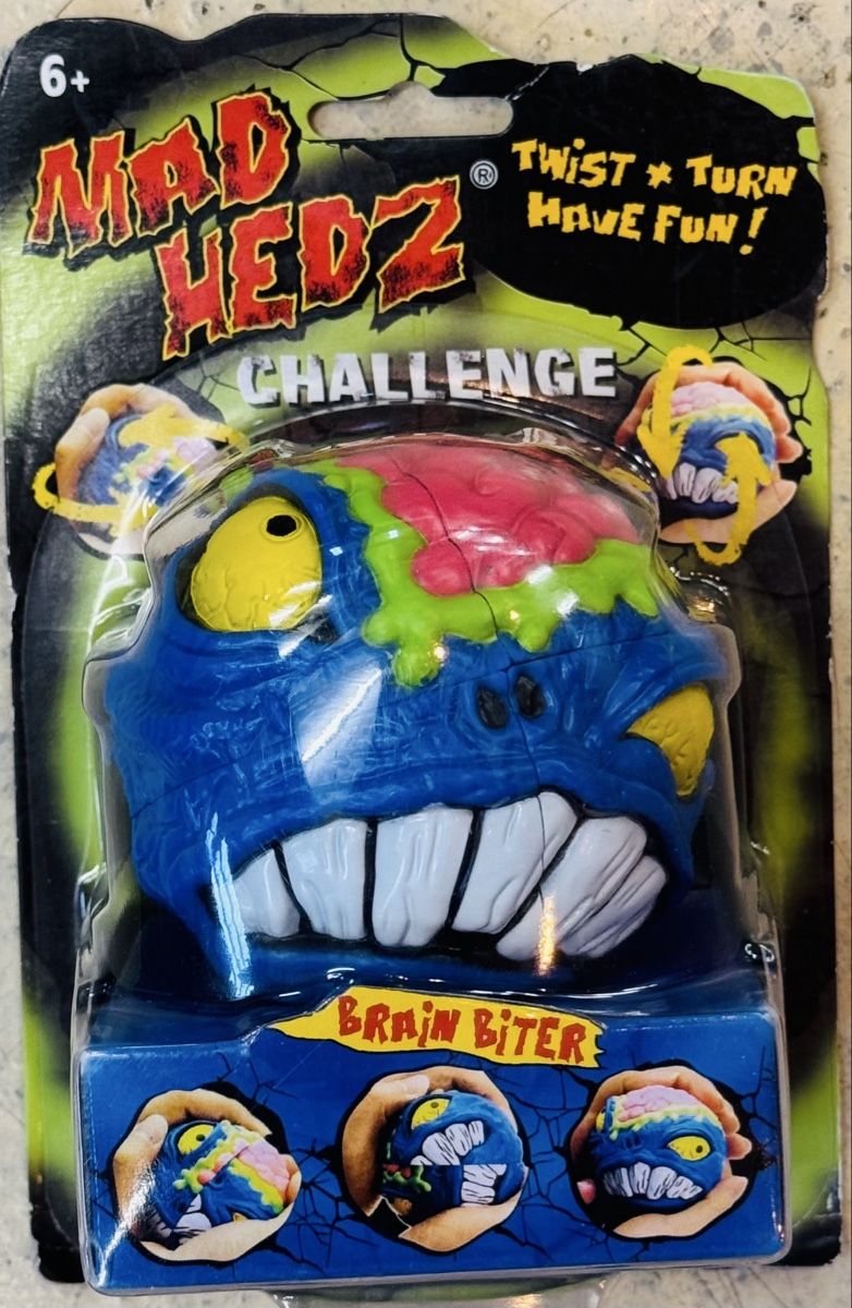 Spielzeuge: Mad Hedz Challenge Brain Biter - Sammlerstück! – Neu und originalverpackt aus Mülligen von Romangull
