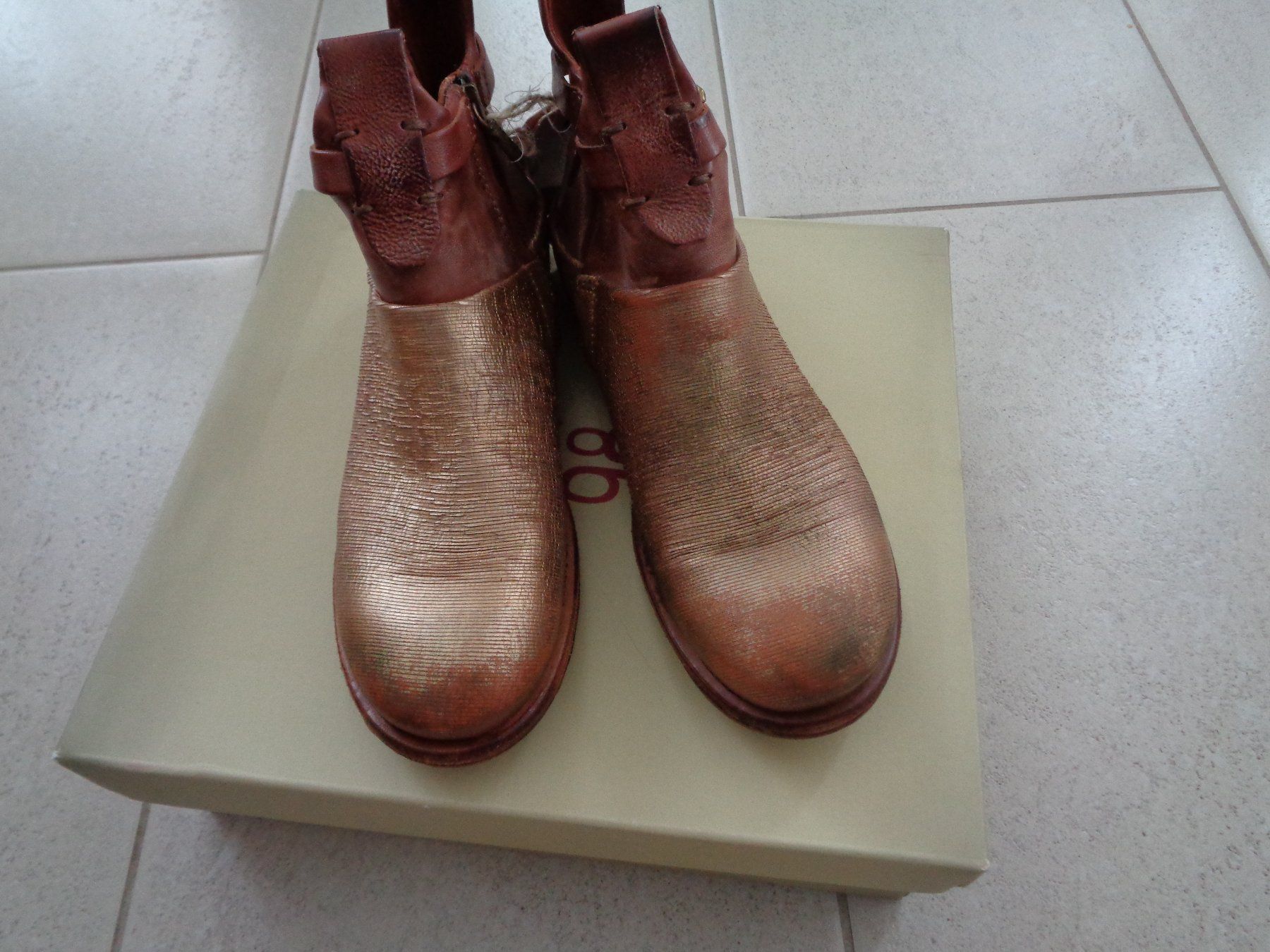 A.S.98 Damenschuhe: AIRSTEP A.S.98 Chukka Boots, GR.37 – Neu (gemäss Beschreibung) aus Rotkreuz von Samballi