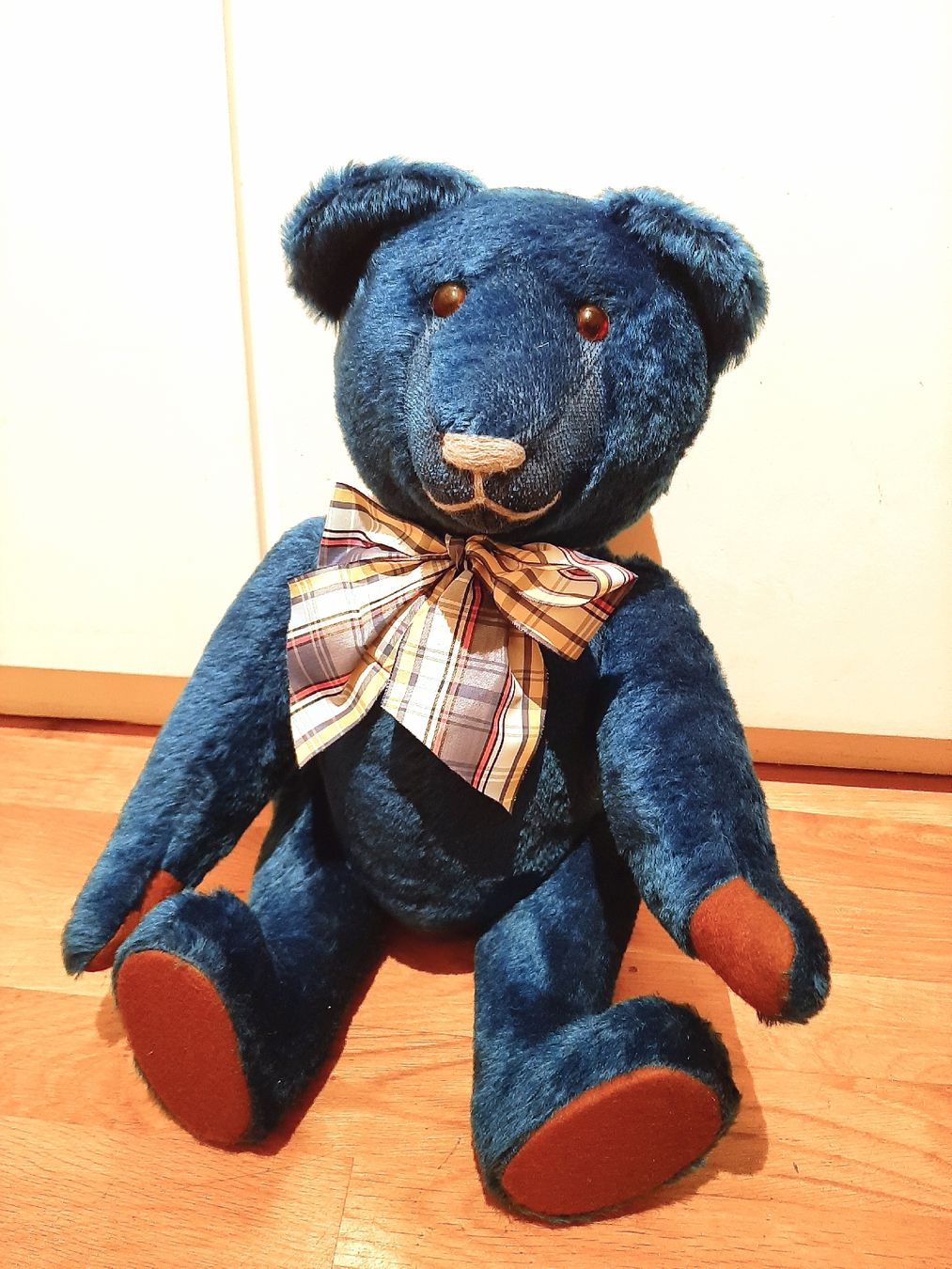 Bambole: Antiker Blauer Teddybär ca.40cm – Usato da Flüh venduto da pauletta1985