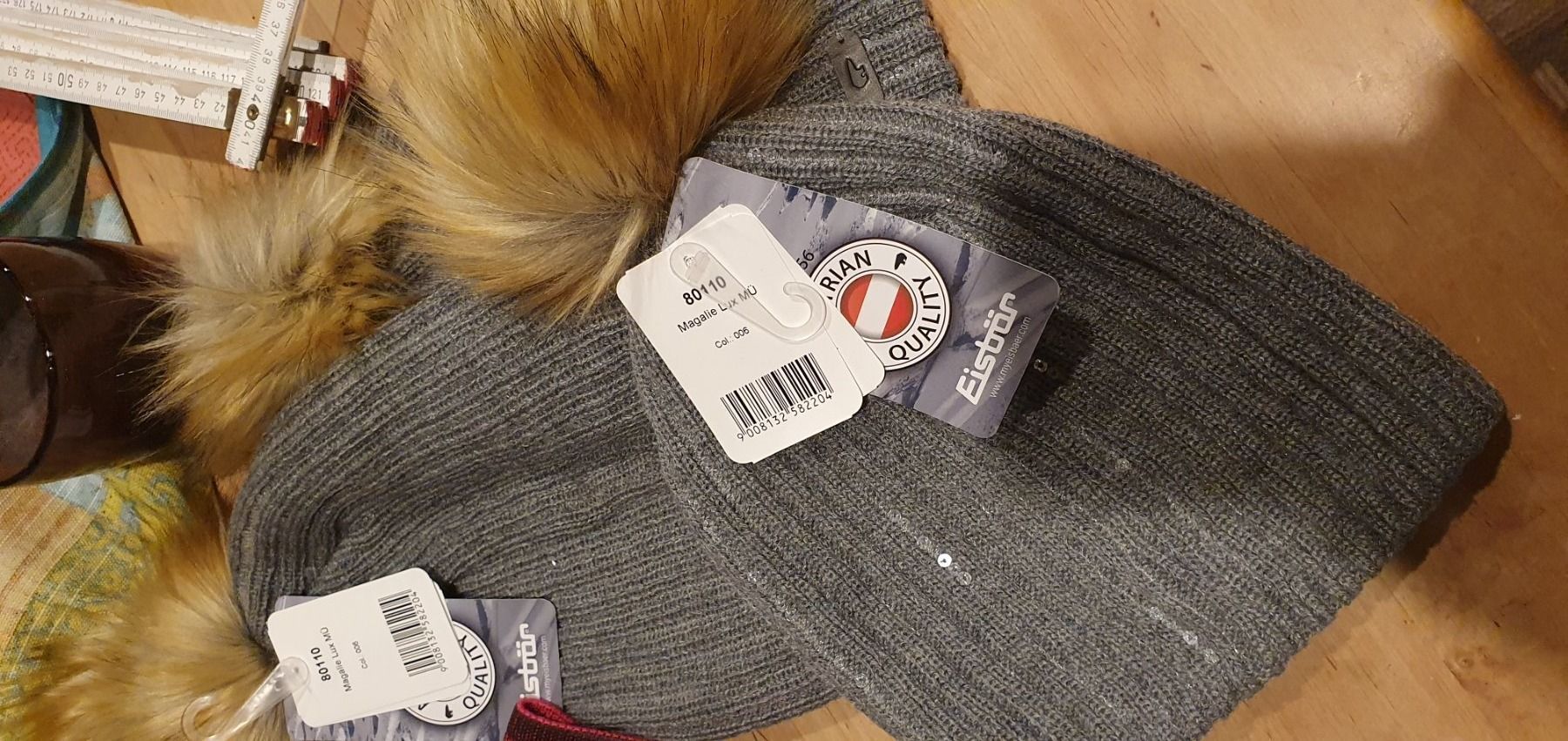 Hüte, Mützen & Caps: Neue Eisbär Mütze grau mit Glitzer. – Neu und originalverpackt aus Urdorf von villakagu 1