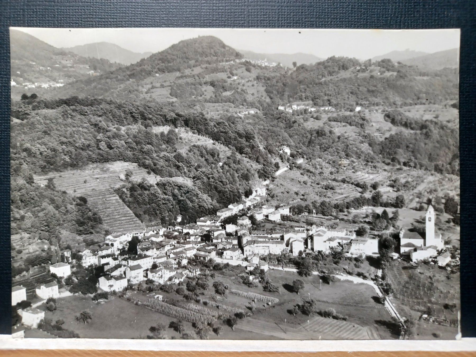Cartoline postali: Altes Aerofoto Sessa TI, Tessin, 1968 – Usato da Aarau Rohr venduto da mgvw