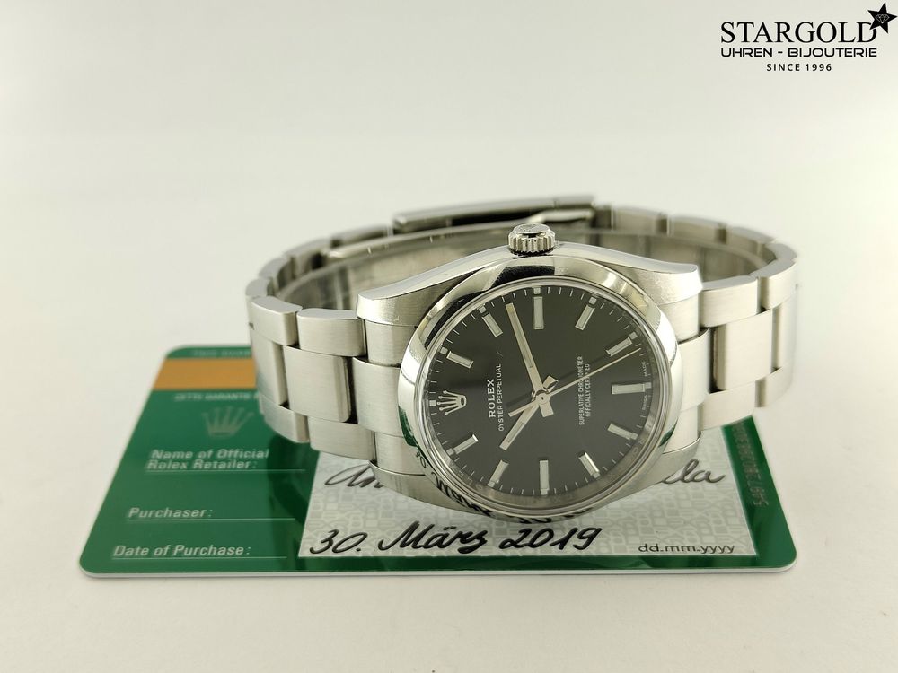 Rolex Orologi: Rolex Oyster Perpetual 34 - 114200 – Usato da Zürich venduto da Stargold-Uhren 8