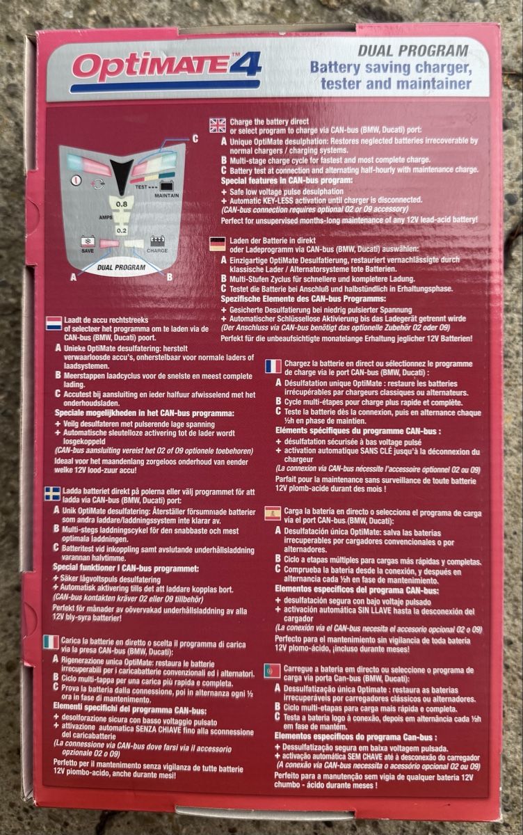 Caricabatterie: Batterieladegerät Motorrad – Nuovo e nell'imballaggio originale da Schwadernau venduto da Spitz64 3