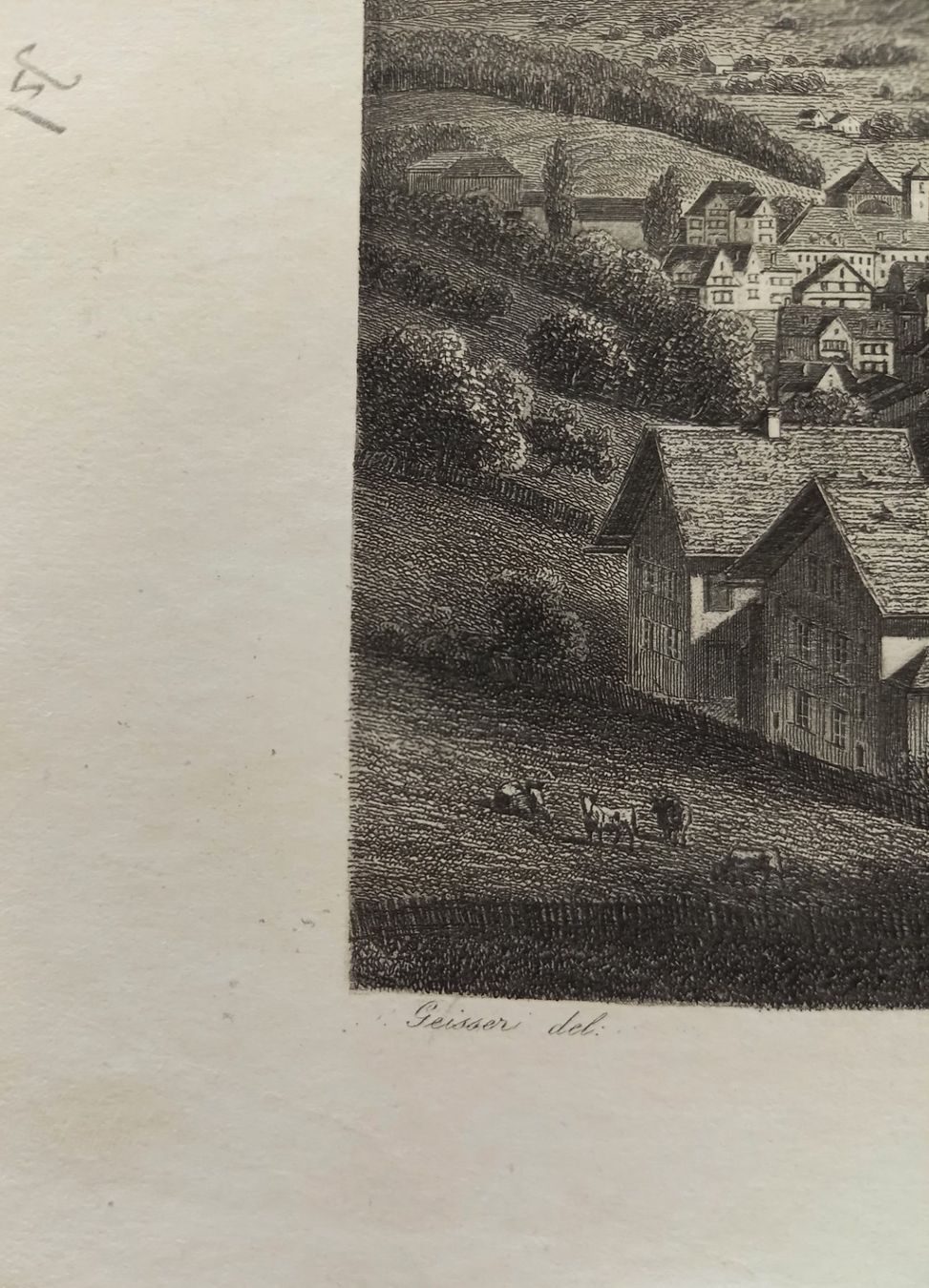 Incisioni: Historischer Stahlstich HERISAU – Usato da Seewen SZ venduto da emi_6y6l 2