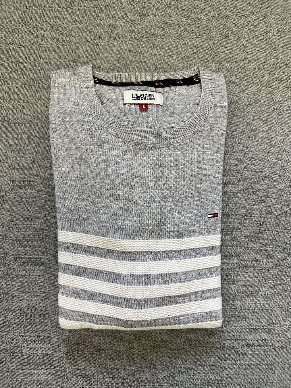 Tommy Hilfiger Maglioni & Felpe: Top Tommy Hilfiger Pullover grau weiss – Nuovo (secondo la descrizione) da Chur venduto da i__trade