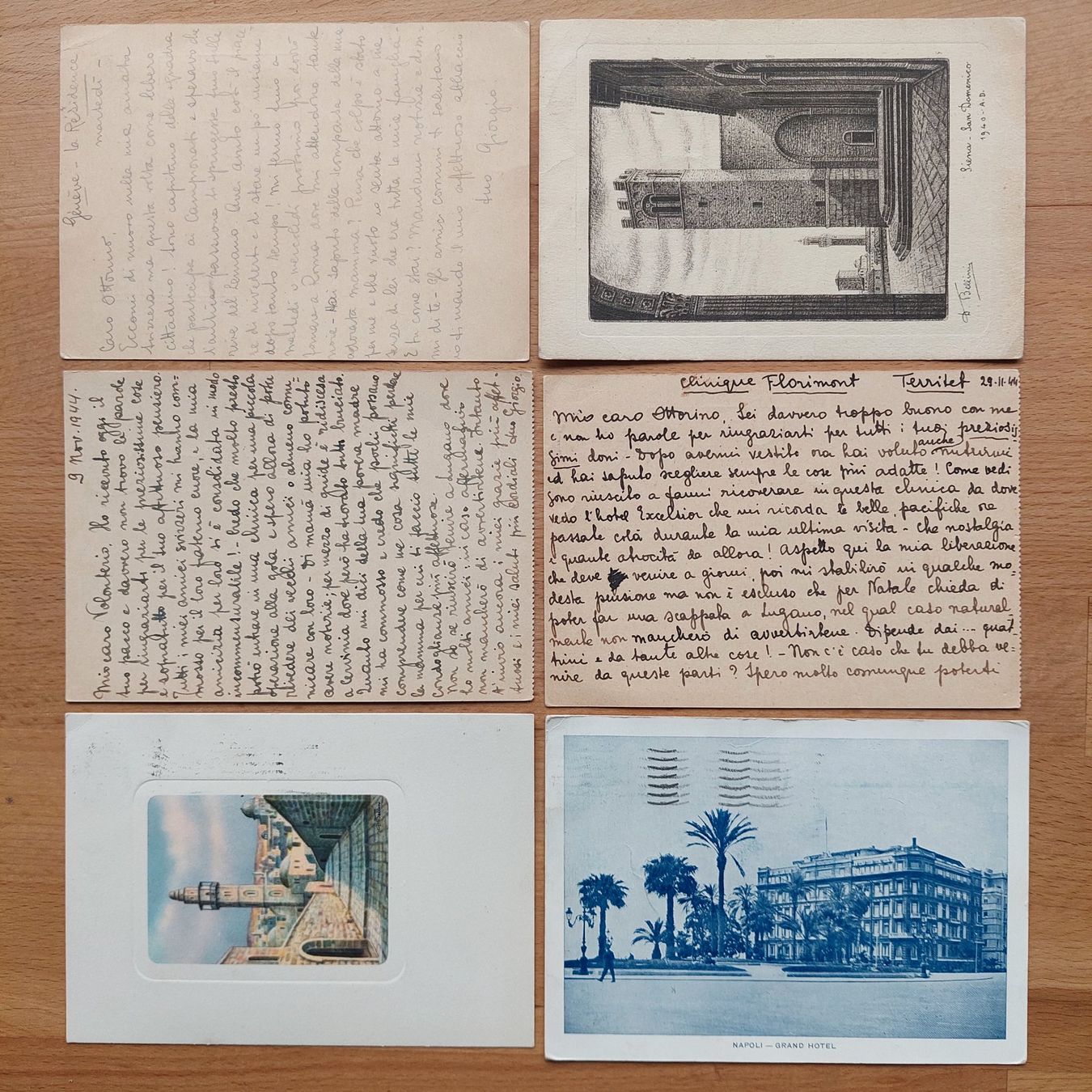 Cartoline postali: Handgeschriebene Postkarten an Ottorino Volonterio – Usato da Obfelden venduto da Foto_Bild_Kunst_Buch 1