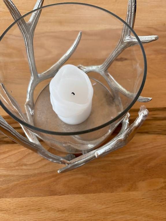 Lanterne: Laterne aus Metall und Glas – Nuovo e nell'imballaggio originale da Wohlenschwil venduto da F.F. 1
