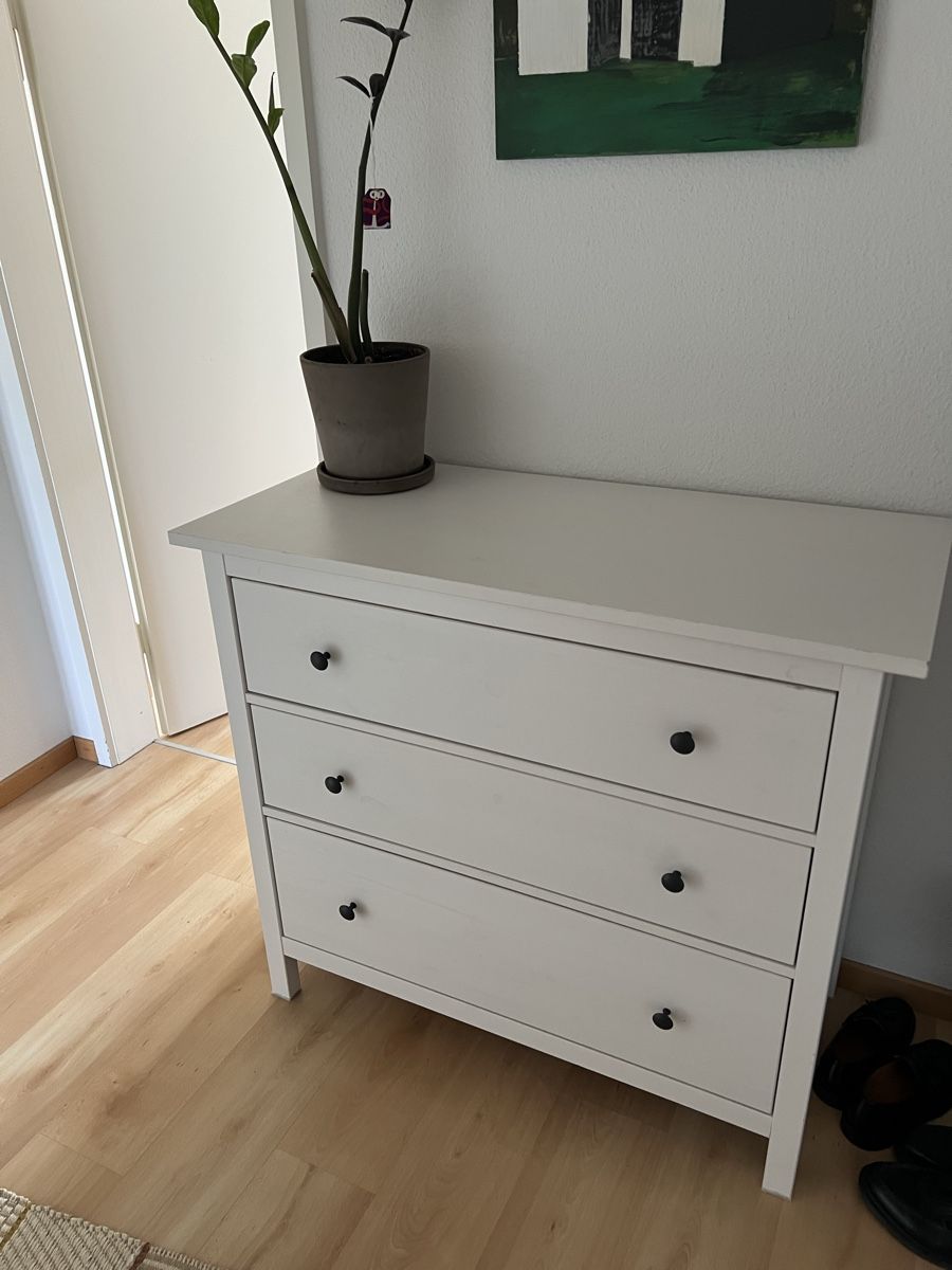 Scrivanie: Kommode 3 Schubladen Weiss guter Zustand – Usato da Zürich venduto da nic_8gfn 3