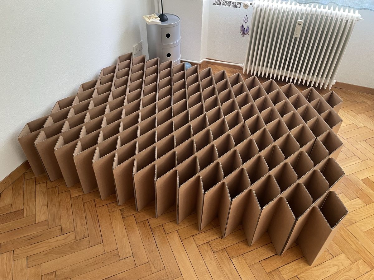 Letti: Kartonbett room in a box, 140x200cm – Usato da Zimmerwald venduto da fasiwa 3