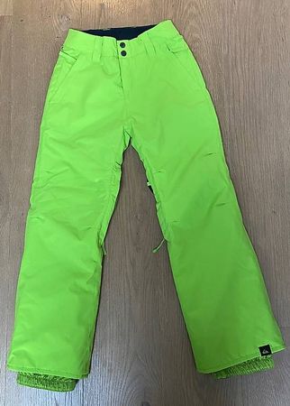 Quicksilver Skihose Gr. 140 neon grün