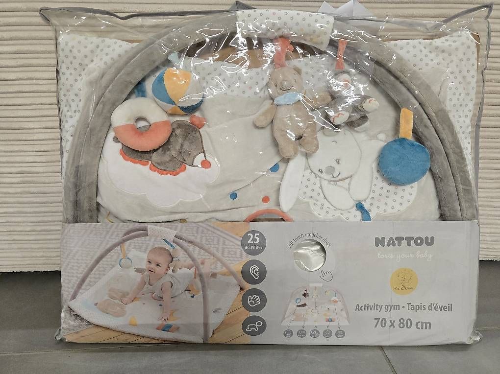 Tappeto da gioco: Copertina gioco neonati Nattou – Usato da Ponte Capriasca venduto da pie_c9lp