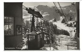 Schwebebahn Engelberg - Trübsee - Titlis OW Foto-AK um 1940