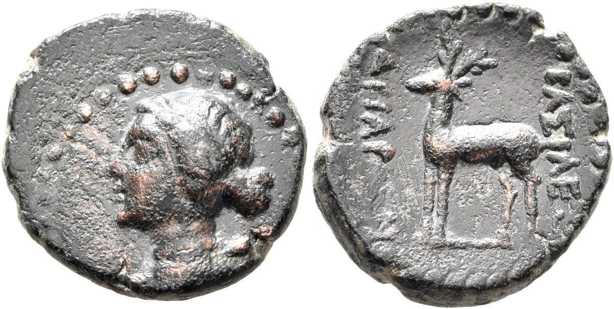 Tutti le monete: Ariarathes X Eusebes Dichalkon – Usato da La Sarraz venduto da classicworldcoins