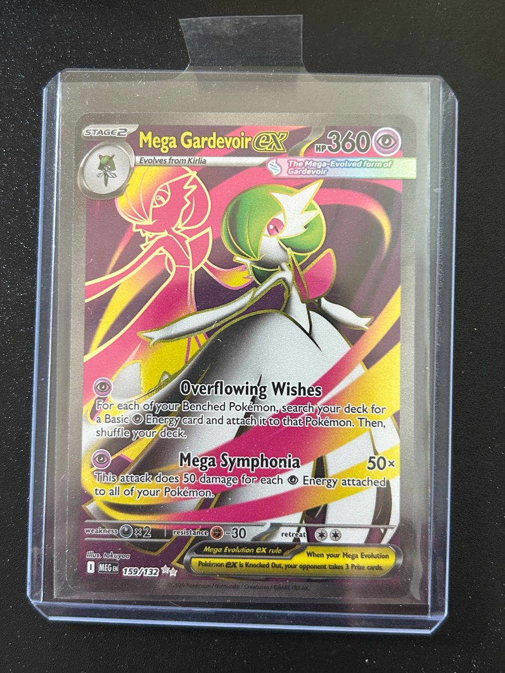 Pokémon Carte collezionabili: Mega Gardevoir EX UR Mega Evolution (MEG159) EN NM – Nuovo (secondo la descrizione) da Vevey venduto da Meideprac