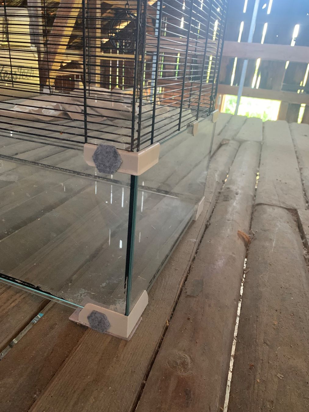 Gabbie, trasporto & Sicurezza: Glas Hamsterkäfig/Nagerheim – Usato da Seuzach venduto da steven_mueller01 4