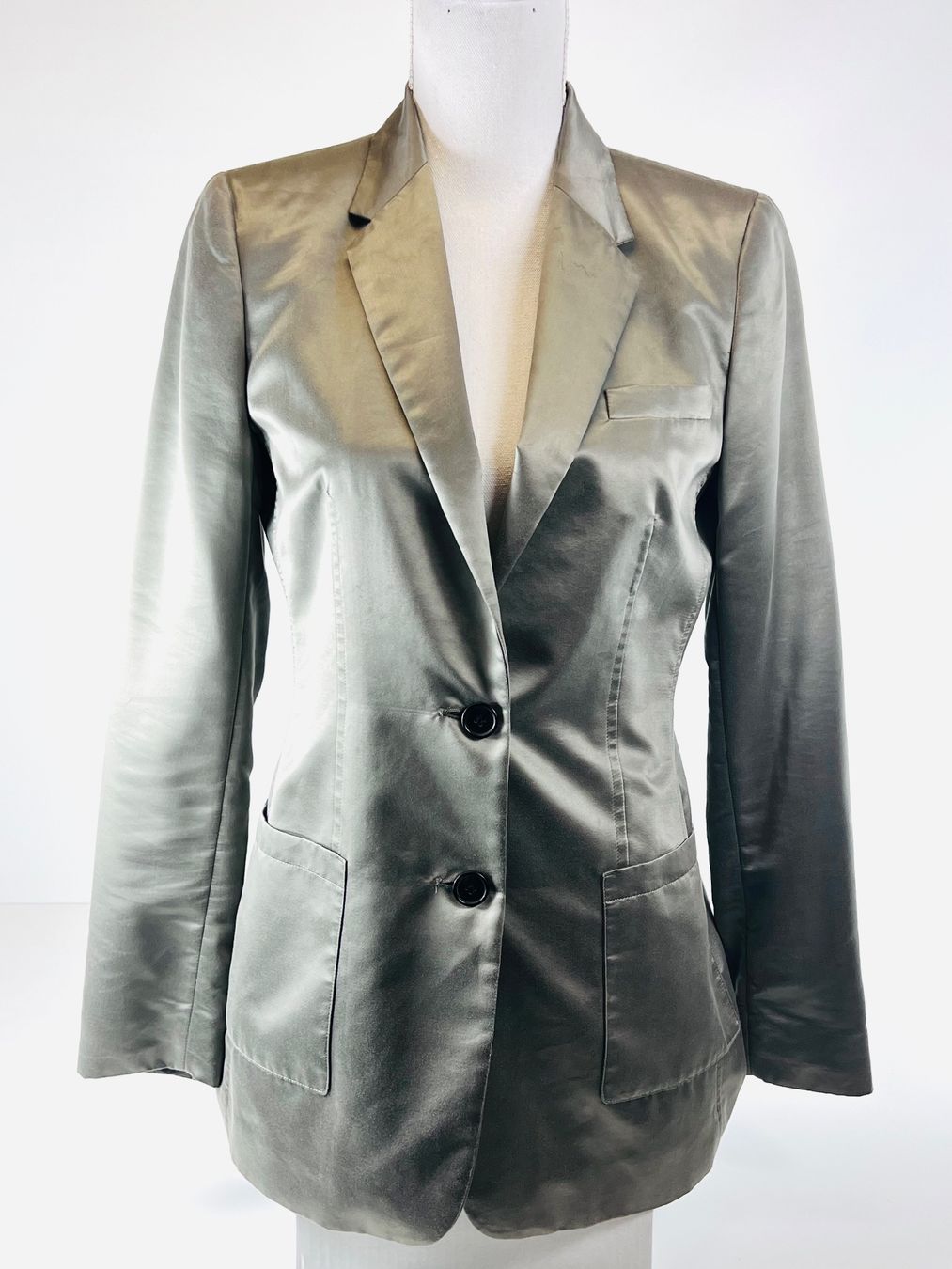 Escada Giacche: ESCADA SPORT Langblazer in Medium Grey - Gr. 34 / XS – Usato da Zürich venduto da Arche_Brockenhaus