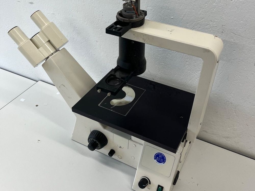 Accessori da laboratorio: 3 Inversmikroskope Defekt zum Basteln oder aufbereiten – Difettoso da Niederdorf venduto da LeptonAG_Labor 4