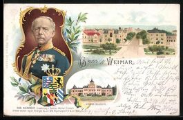 Litho Weimar, Karl Alexander von Sachsen
