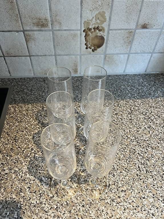 Verres: 6 Sekt- / Champagnergläser – D'occasion à Wolfenschiessen par ali_6dvv 2
