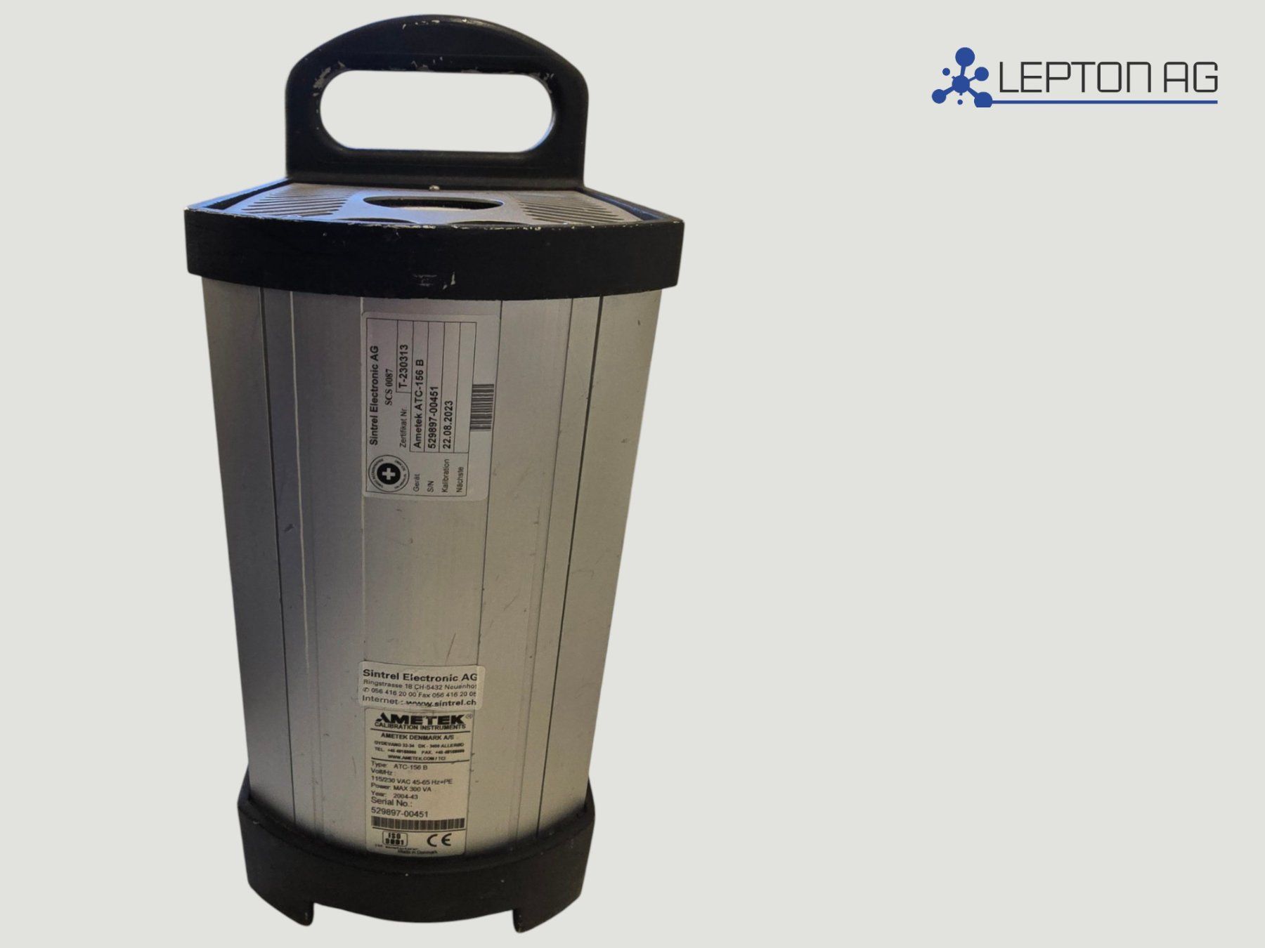 Accessori da laboratorio: Ametek Jofra ATC-156 B – Usato da Niederdorf venduto da LeptonAG_Labor 5