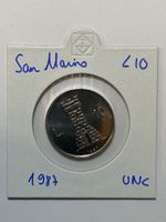 San Marin - 10 lires - 1987 - UNC