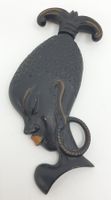 Mid Century Wandfigur mit Korkenzieher