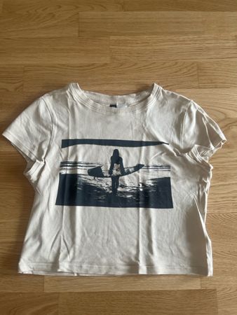 Sommerliches Surfer Girl T-Shirt Gr. S