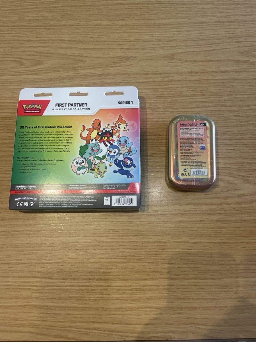 Pokémon Carte collezionabili: 151 Mini Tin  First Partner Illustration Collection Series 1 – Nuovo e nell'imballaggio originale da Bazenheid venduto da Toulouse12 1