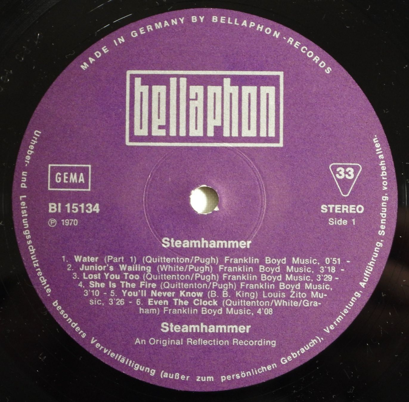 Schallplatten: Steamhammer LP 1975 – Gebraucht aus Dübendorf von mar_85sd 3