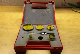 Starrett Lochsägen Set K101 gebraucht im Koffer