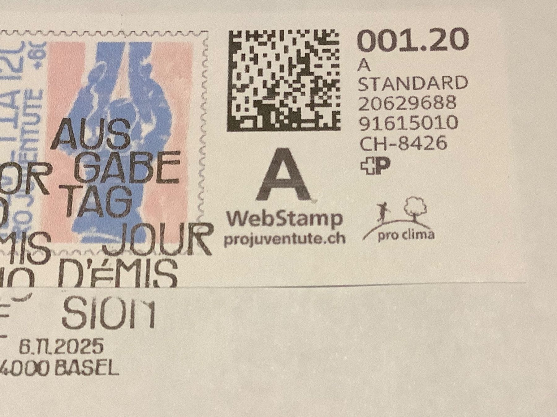 Tutti i francobolli: PRO JUVENTUTE FDC  Webstamp mit Zuschlag !!! – Usato da Lufingen venduto da Rac0 1