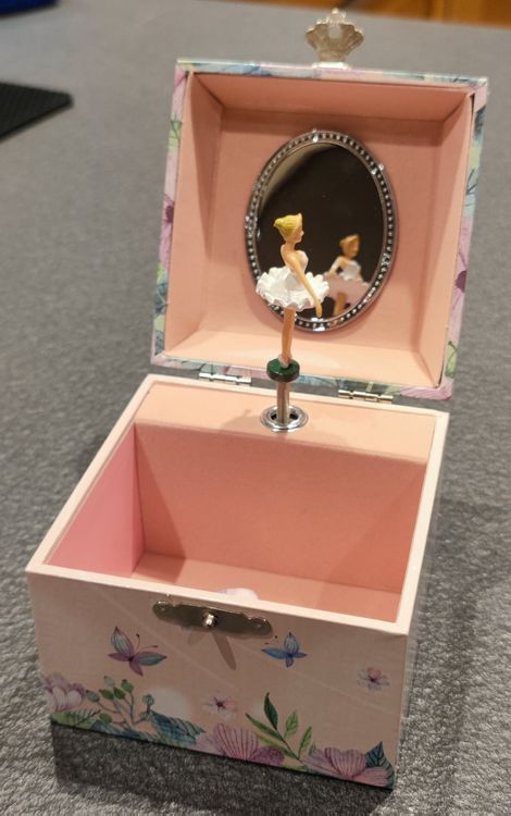 Spieluhr Glitzerkugel Mit Ballerina - Schneekugel Mit Musik