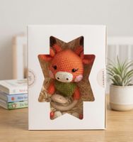 Handgemachtes Baby Geschenkset Giraffe