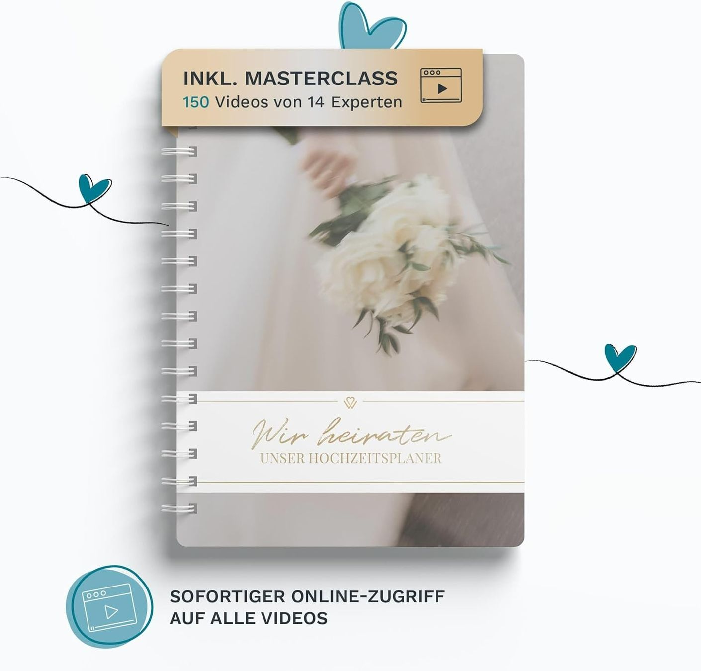 Livres: Hochzeitsplaner A5 Buch Checklisten Budget – Neu OVP – Neuf avec emballage d'origine à Suhr par SchnapperCH 8