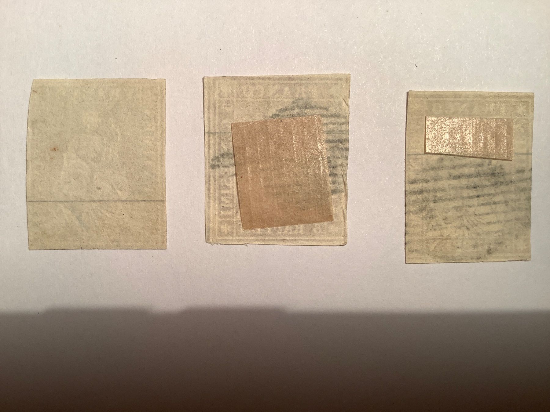 Alle Briefmarken: 6 sehr alte Schweizer Marken ab Rayon, gestempelt – Gebraucht aus St. Gallen von herbrig2 8