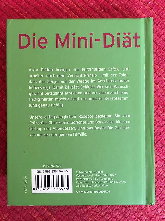 Bücher: Mini Diät – Gebraucht aus Waldenburg von DorineS 1