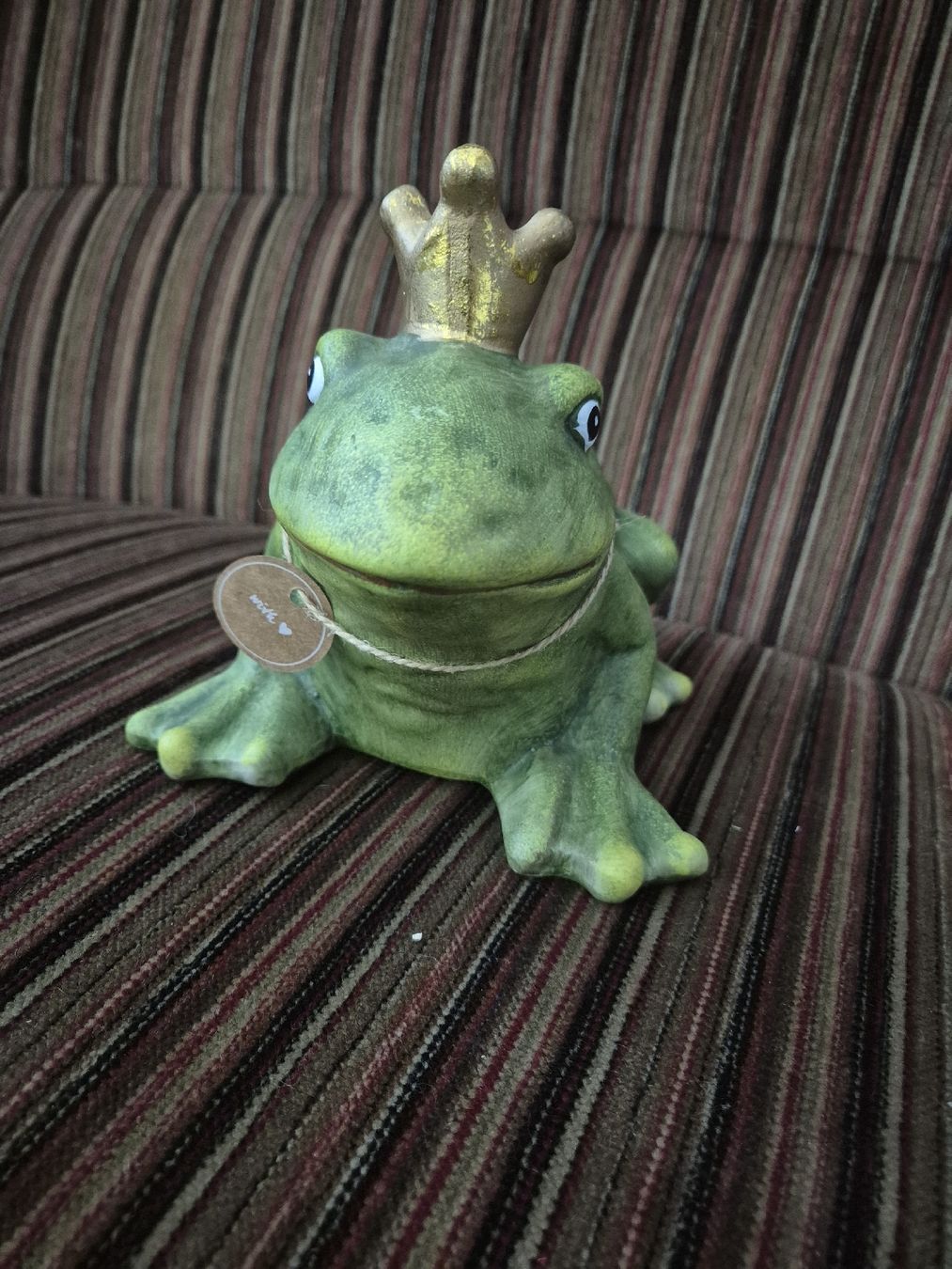 Statuette: Frosch Deco  – Nuovo e nell'imballaggio originale da Wettingen venduto da mus_gsb5