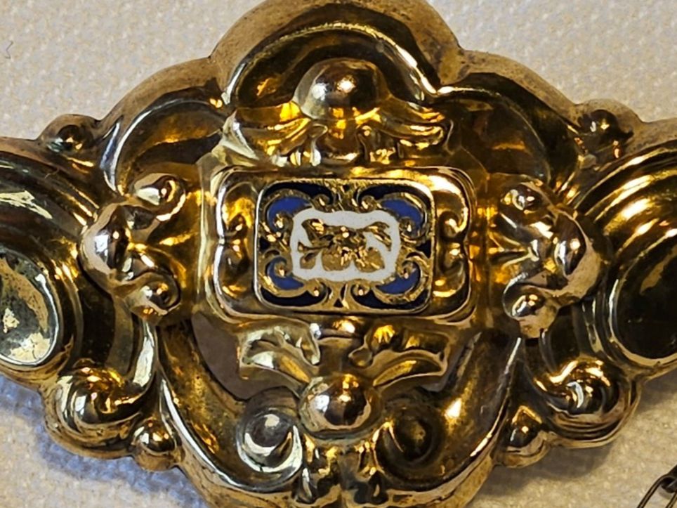 Broches & Aiguilles: Antike Biedermeier Brosche, ca 1860 – D'occasion à Zürich par sanwit 2